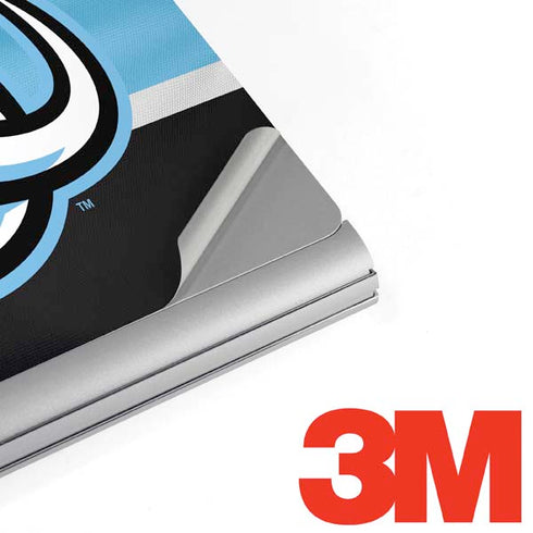 NHL Utah Mammoth Striped Jersey Surface Book 2 15in Skin